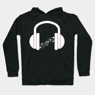 Headphones Playing Music Hoodie